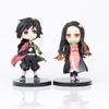 6 Stück/Set Anime Demon Slayer Figur Kimetsu No Yaiba Figur Q Posket Kamado Tanjirou Kamado Nezuko Agatsuma Figur Spielzeug 7cm