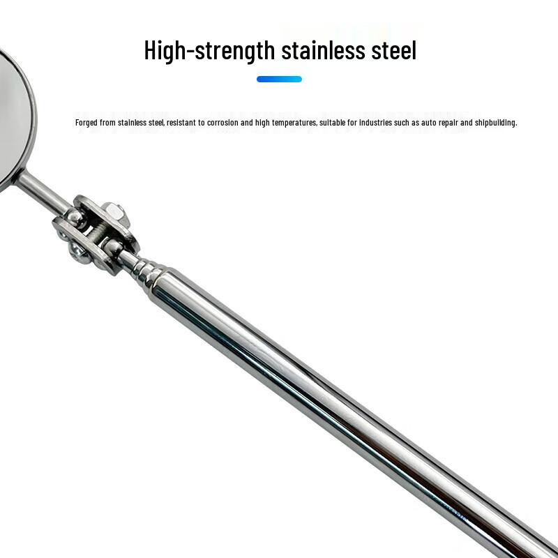 Foldable Oval Telescopic Inspection Mirror