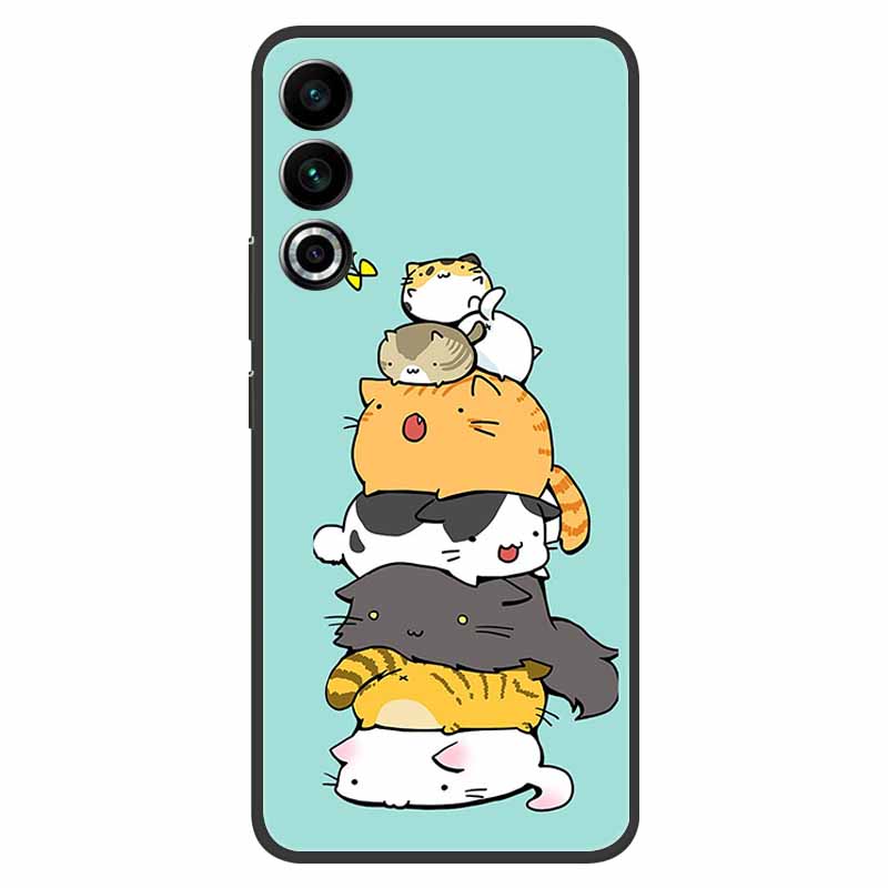 For Meizu 20 Case 6.55" Capa Silicone Painted Soft Black Cover for Meizu 20 2023 Covers Para Meizu20 Coque TPU Protective Shells
