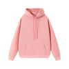 Men's and Women's Warm Cotton Hooded Sweatshirt - Plain Color, Loose Fit, Autumn Winter Style