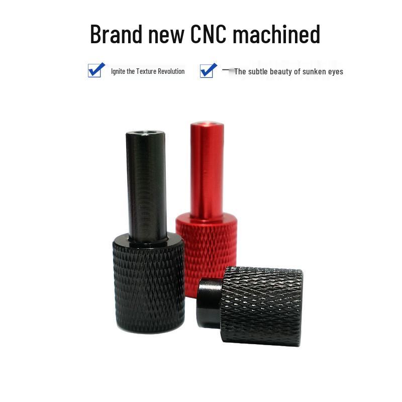 Aluminum Alloy Extended Handle Knurled Adjustment Nut Cap M4/M5