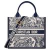 BookTote Calfskin Tote Bag, Shopping Bag, Handbag Small Women's Blue M1325CETK-M34I