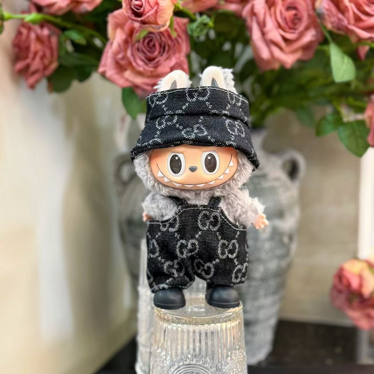 

Дизайны 17 см LaBubu плюшевая кукла одежда аниме милая ПВХ фигурка кукла комбинезон юбка наряд одежда 17cm Clothes (no dolls)