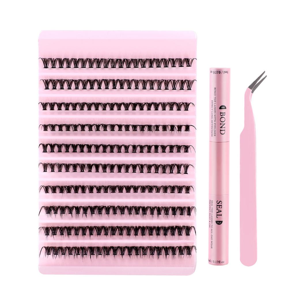 Diy Single Cluster Of Hot Melt False Eyelashes 200 Clusters Of Simulated Natural Thick Self-Married Eyelashes