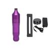 Rotary Tattoo Pen Kit Cartridge Needle Professional Complete Tattoo Power Supply Kit 100‑240V EU