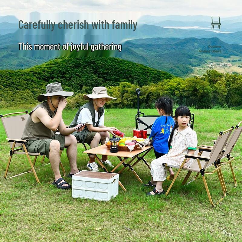Zebian Outdoor Portable Folding Kermit Chair