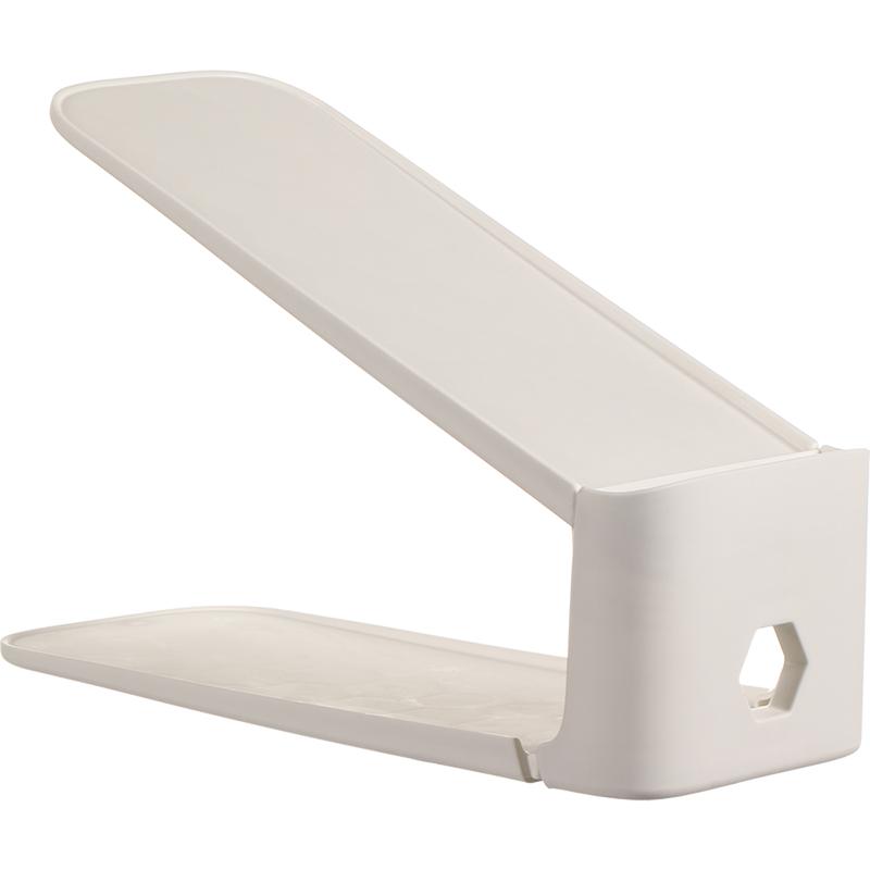 

2PCS Double-Layer Shoe Rack Bracket with Thickened Simple Storage Tool Adjustable Layered Separators Simple Shoe Organizer