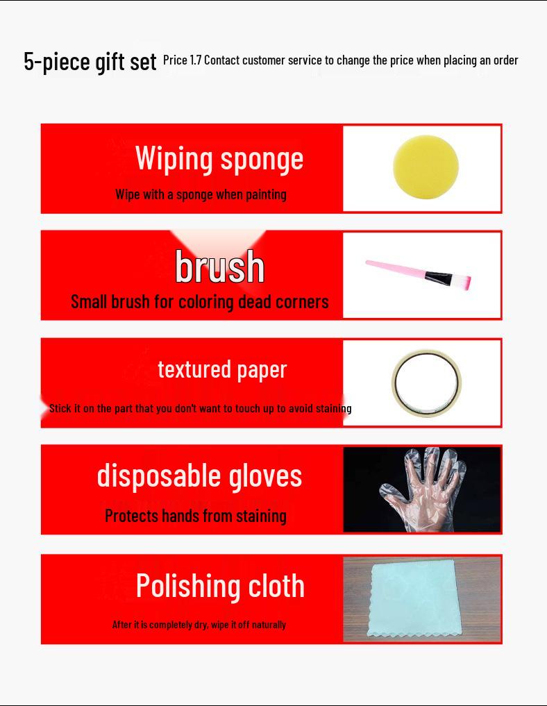 30g All-English Leather Color Restorer Cream for Sofas, Bags, Shoes, and Goods.