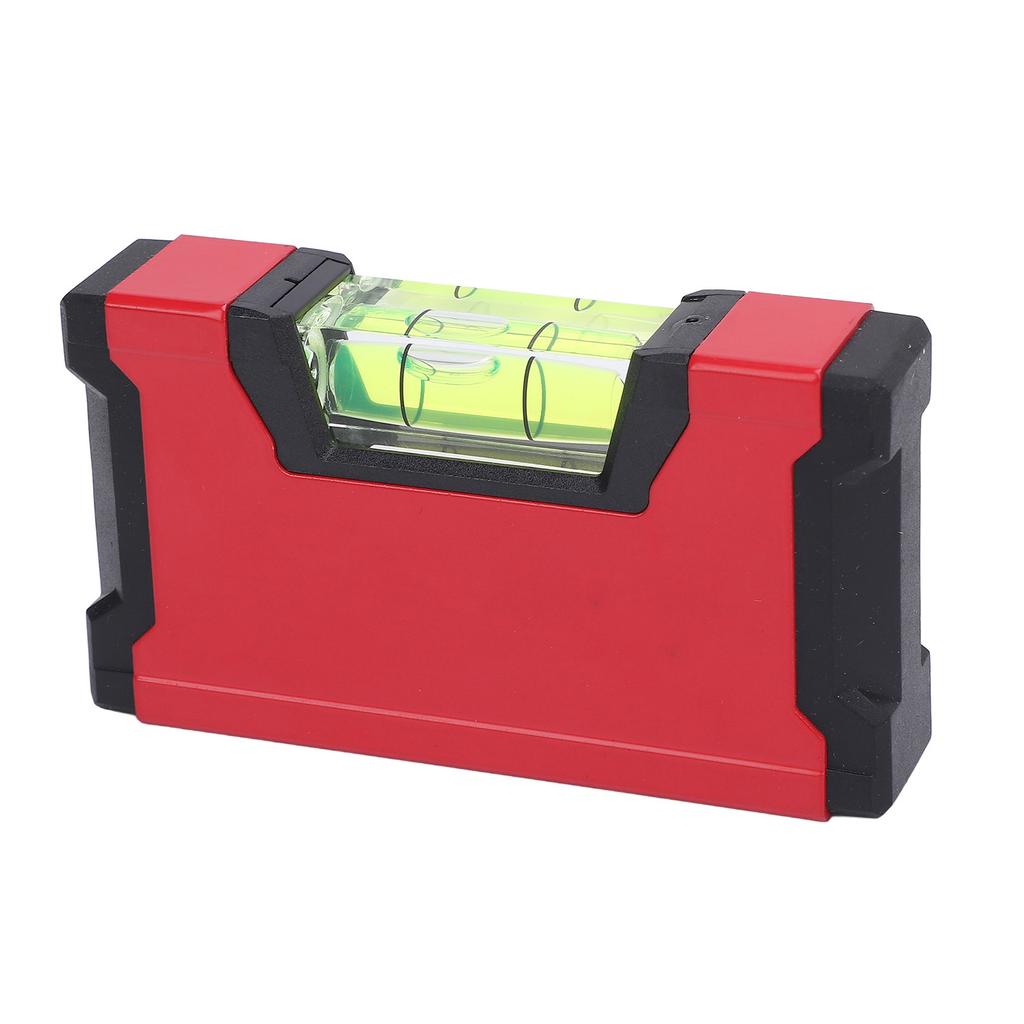 Small Bubble Level 0.5mm High Accuracy Aluminum Alloy Magnetic Leveling Ruler for Measuring Layout