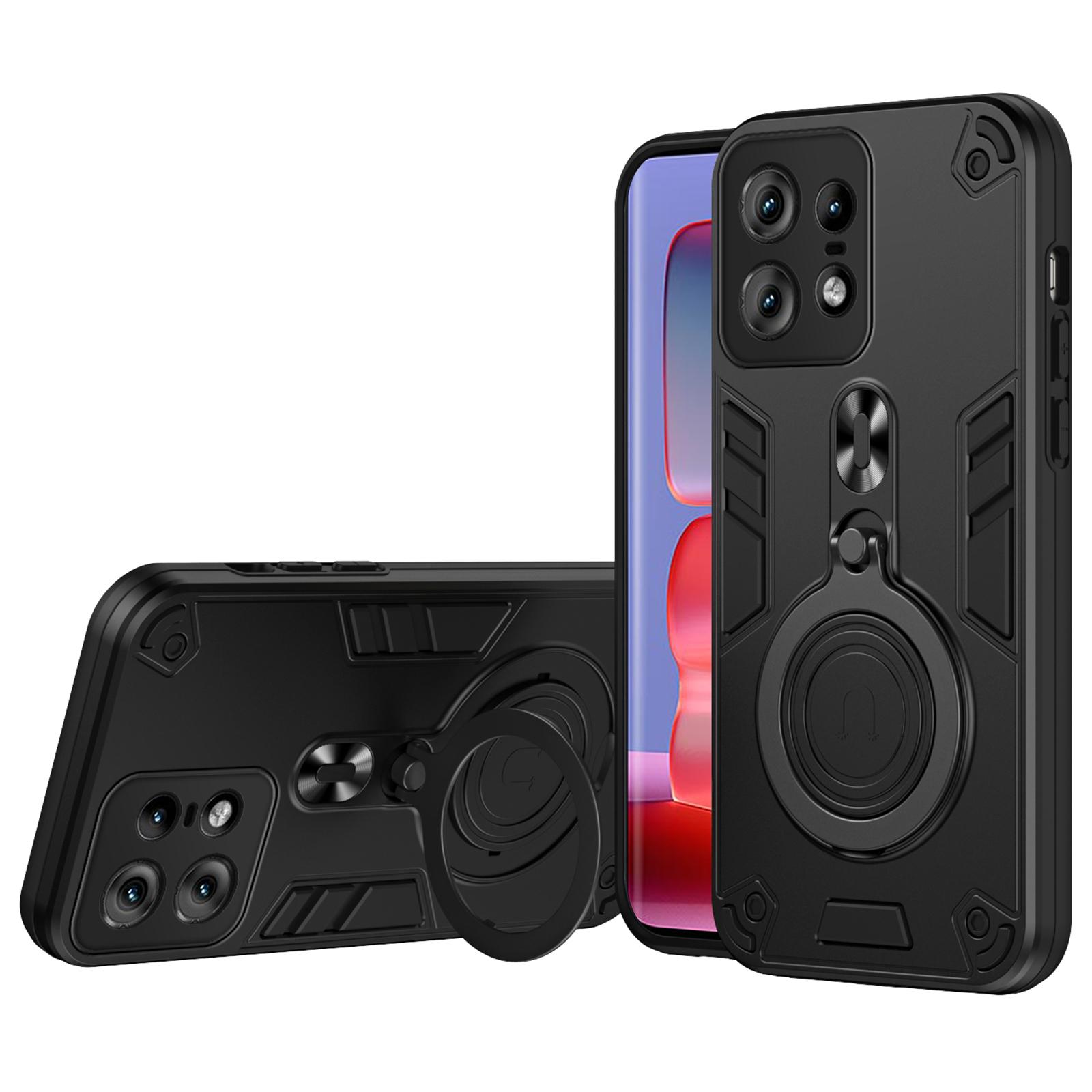 

Для Motorola Edge 50 Pro 5G Чехол Вращающаяся подставка PC+TPU Защита от падений Чехол для телефона A