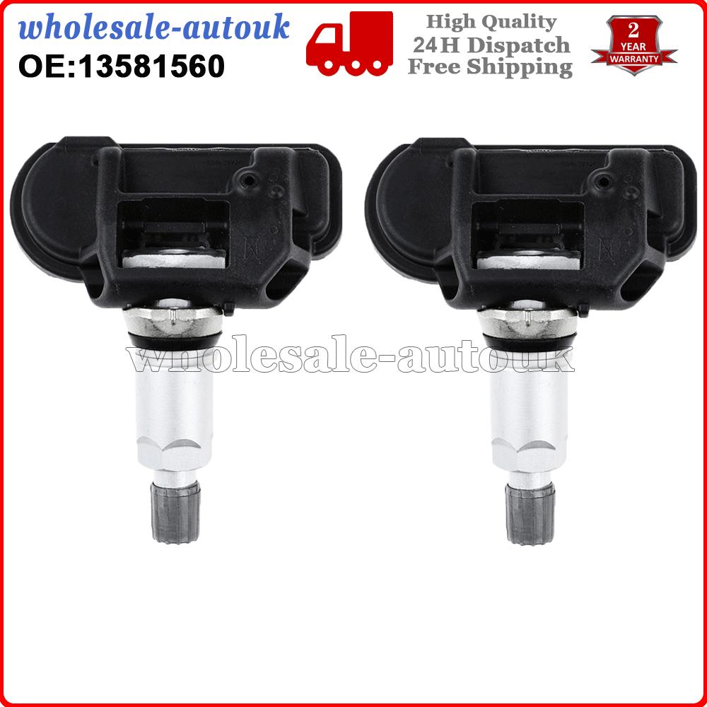 2 шт. Датчик давления в шинах TPMS для Vauxhall Astra Corsa Zafira ignia 13581560