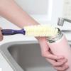 Short Angled Handle Bottle Brush With Nylon Bristles For Cleaning Deep