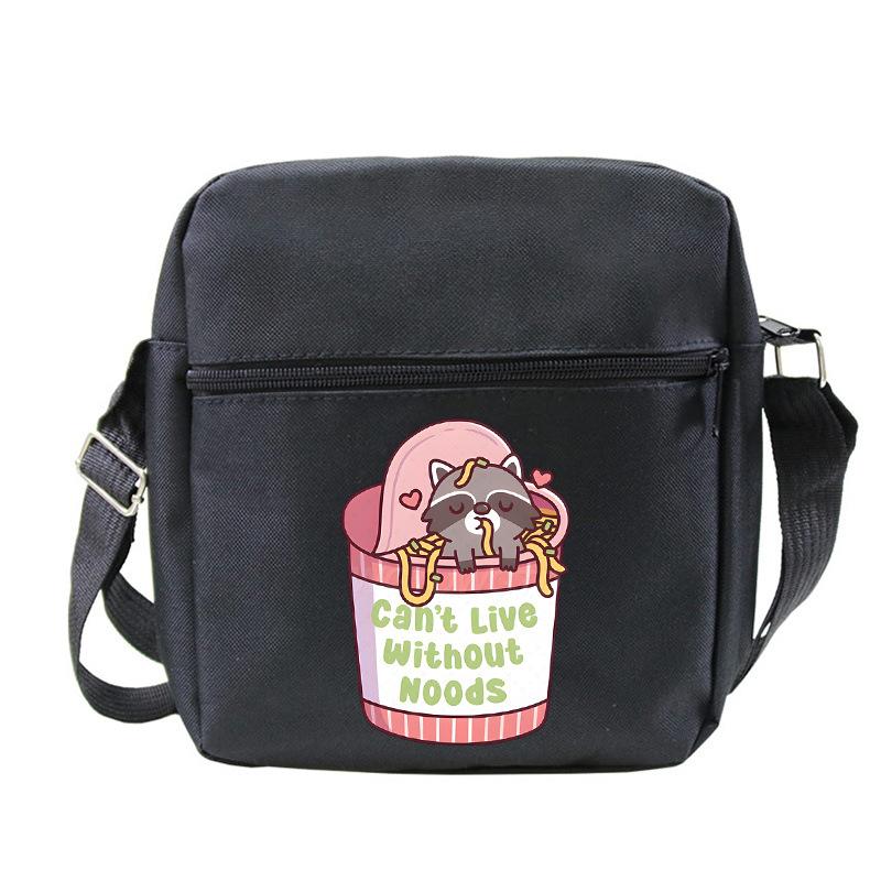 New student fashion shoulder bag personalized printing children's portable multifunctional messenger bag