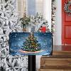 1Pcs Christmas Tree Winter Snowflake Mailbox Cover Magnetic Standard, Merry Christmas Wrap Holiday Yard Decor