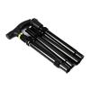 Adjustable Aluminum Alloy Folding Climbing Cane: Non-Slip, Reinforced, Telescopic, 5-Section Design for Elderly Use.
