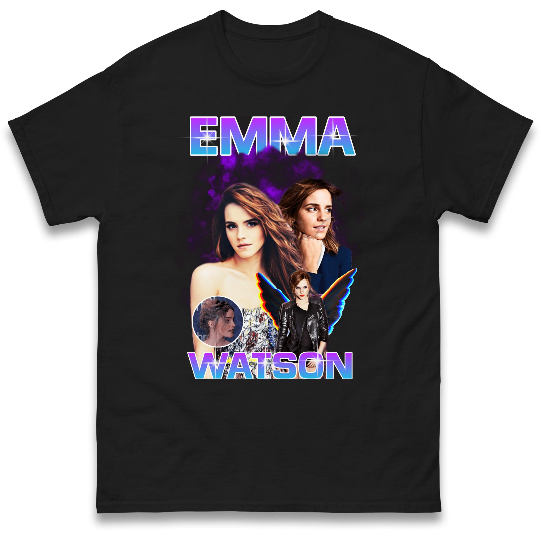 Emma Watson T-Shirt Tshirt Mens Womens Tops Unisex Tees 100% Cotton 2XL
