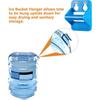 Ice Bucket Hanger Bracket,Saf-T-Ice Tote Bracket and Ice Bucket Storage Holder Allow for Convenient Drying and Hygienic Storage of The Ice Bucket by