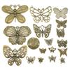 1 Set Mix Plants Charms Animals Pendants For Jewelry Making Findings