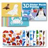 A Book for Children Featuring Sticker Puzzles And Creative 3D Stickers Across Marine Animal Themes Art and Craft Decorative Stickers