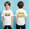 Snorks Cartoon Theme Series TShirt Kids Summer Polyester Short Sleeve Boys and Girls Casual T-shirt Duplex Printing Children Tee