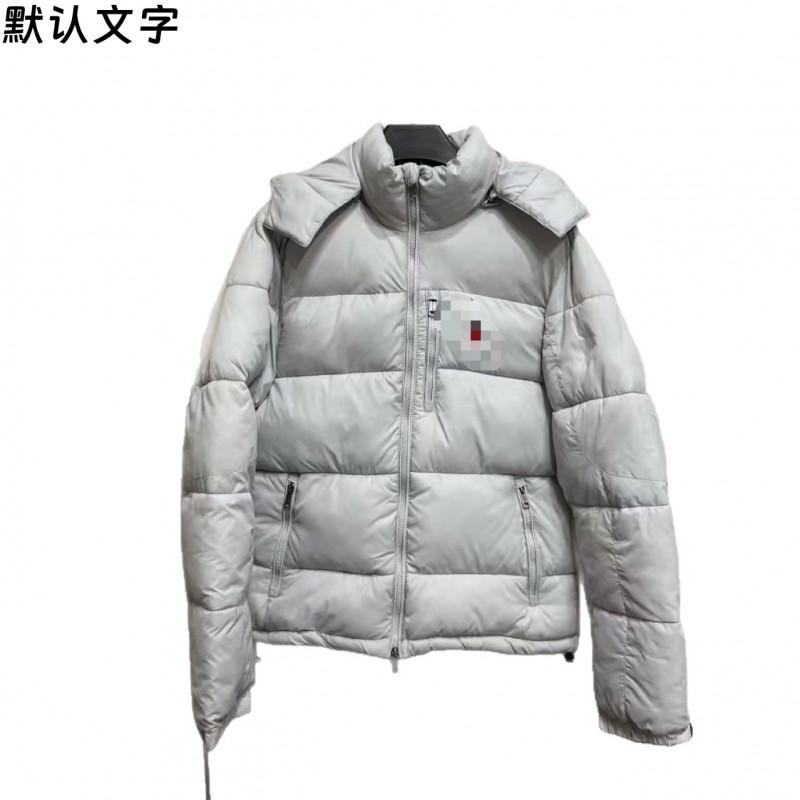 Giacca Imbottita Spessa in Cotone con Cappuccio Rimovibile da Uomo Invernale Antivento Impermeabile Oversize con Zip