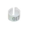 100 Bucăți Inel pentru Picior Porumbel Diametru Interior 6mm Inel Marcă Porumbel de Curse Inel cu Clești pentru Papagal Accesorii Antrenament Păsări Nr.001~100
