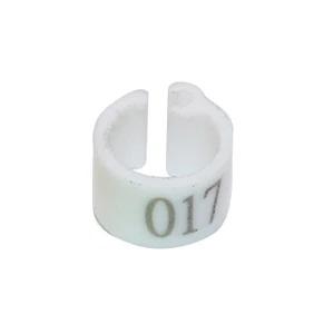 100 Bucăți Inel pentru Picior Porumbel Diametru Interior 6mm Inel Marcă Porumbel de Curse Inel cu Clești pentru Papagal Accesorii Antrenament Păsări Nr.001~100
