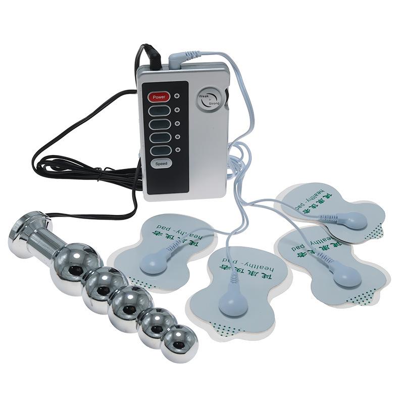 Electric Shock Butt Plug Yin Bolt Patch Suit Men and Women Back Court Chrysanthemum Stimulation Alternative Climax SM Training Tool