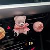Butter Bear Neutral Air Outlet Decoration Car Aromatherapy Fragrant Stone Car Cute Jewelry Fragrance Interior Decoration