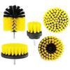 Electric Drill Cleaning Brush Set: Multi-Purpose Floor Polishing Discs and Scrubbing Heads