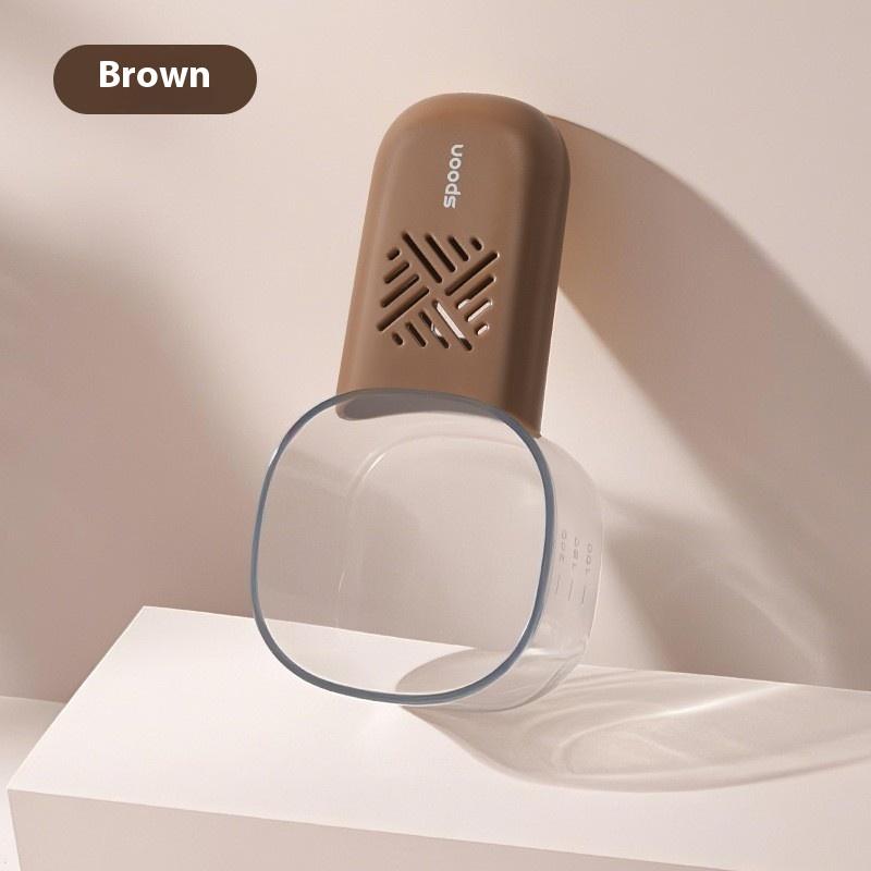 Kitchen Rice Scoop Multifunctional Moisture And Insect Prevention Grains Digging Noodle Scoop With Scale Measuring Scoop