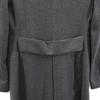 BETTINA SCHOENBACH 100% wool Chester coat 34 gray HUMBURG Women Used