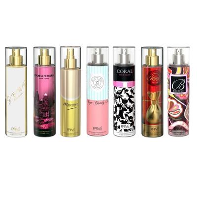 Populární vůně Prive Osvěžující květinově-ovocná vůně Plume Tělový sprej 250ml. 8.3 FL.OZ Sprej Ochucená voda