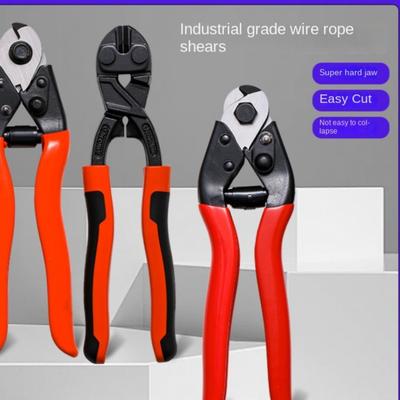 Luwei Tools Wire Rope Scissors 8 Inch Bicycle Wire Cutters Brake Wire Cutters, Multi-function Wire Cutters, Industrial Grade