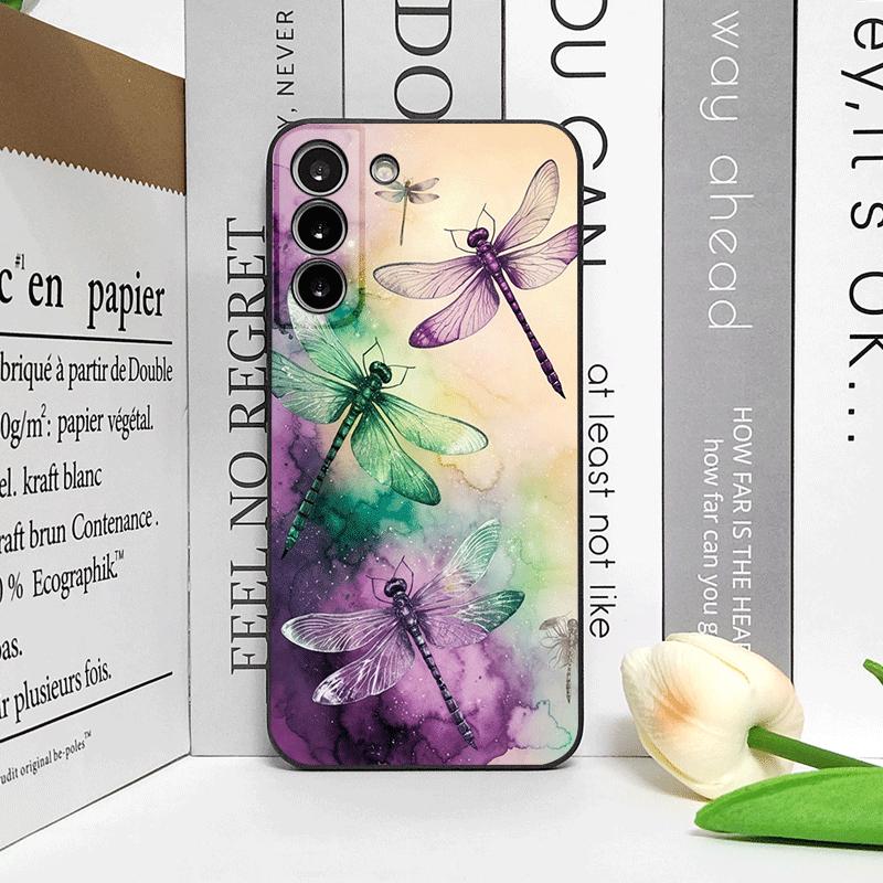 Flower Cute Dragonflies Vintage Floral Pattern Phone Case for Honor Huawei 200 Lite 100 400 PRO 80 X9 Magic 7 6 Lite 5 Pro Cover