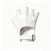 Punk Short Pu Leather Half-Finger Gloves Women Men Hip-Hop Driving Motorcycle Cool Mittens Hollow Out Fingerless Gloces
