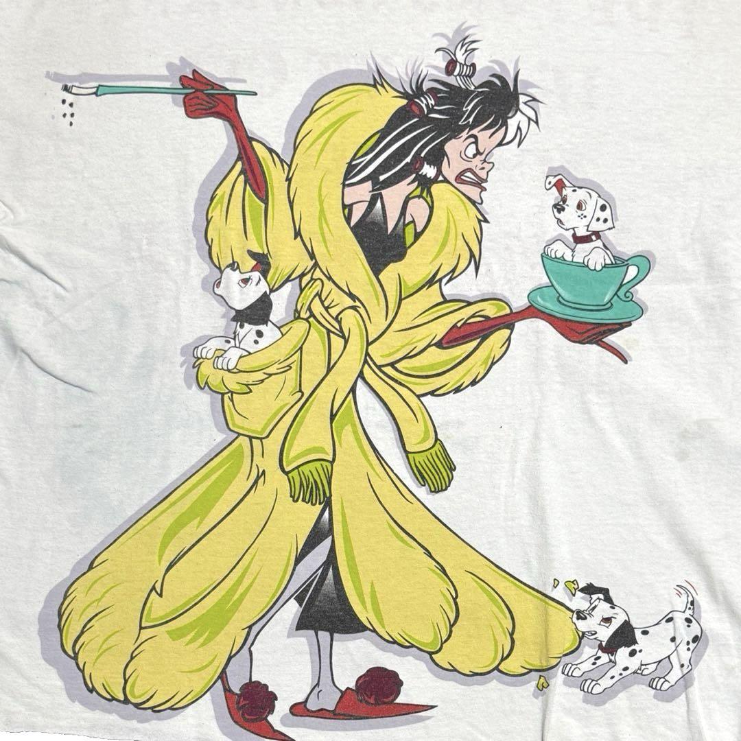 

[USED] 90s Disney Cruella 101 Dalmatians T-shirt