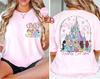 Comfort Colors® Disney Princess Castle Shirt, Disneyland Castle Best Friends Gift, WDW Girls Trip Shirts, Disney World Vacation Shirt, Gift