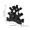 Weight Storage Organizer 3 Tier Dumbbell Holder Compact Weight Rack for Dumbbells Small for Home Gym Organization