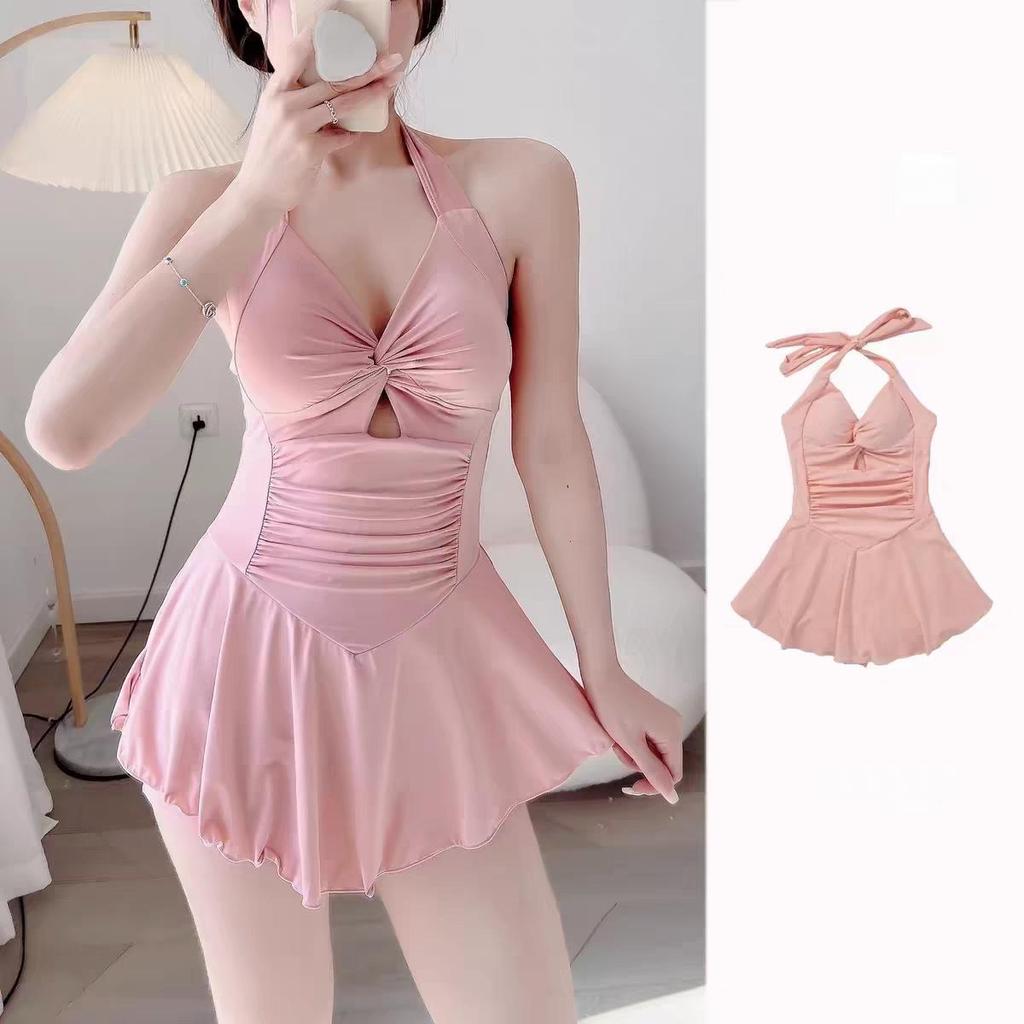 Costume da bagno da donna a spalline incrociate sulla schiena, senza schiena, floreale, snellente