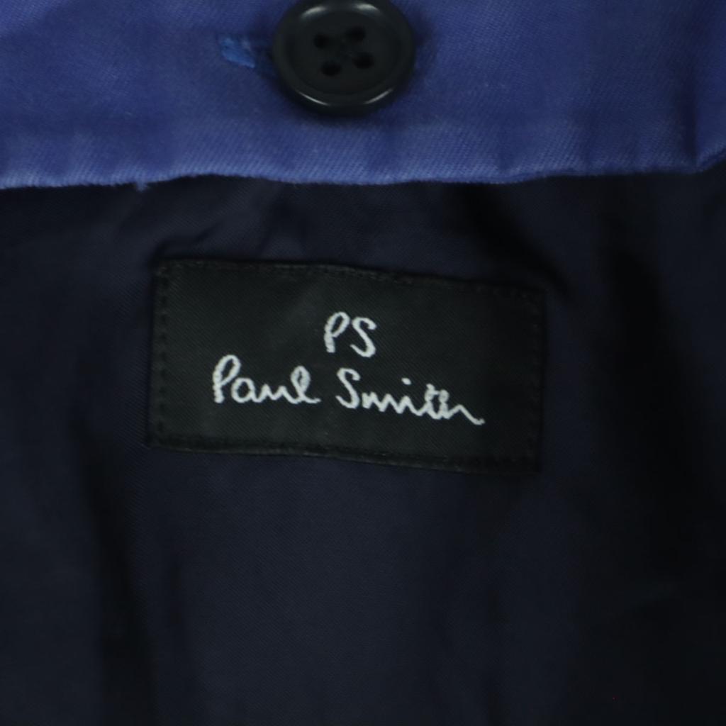 PS Paul Smith Long sleeve Long coat L blue Liner included Men's Used