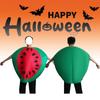 Funny Halloween Watermelon Jumpsuits Cosplay Costume Party Performance Clothes