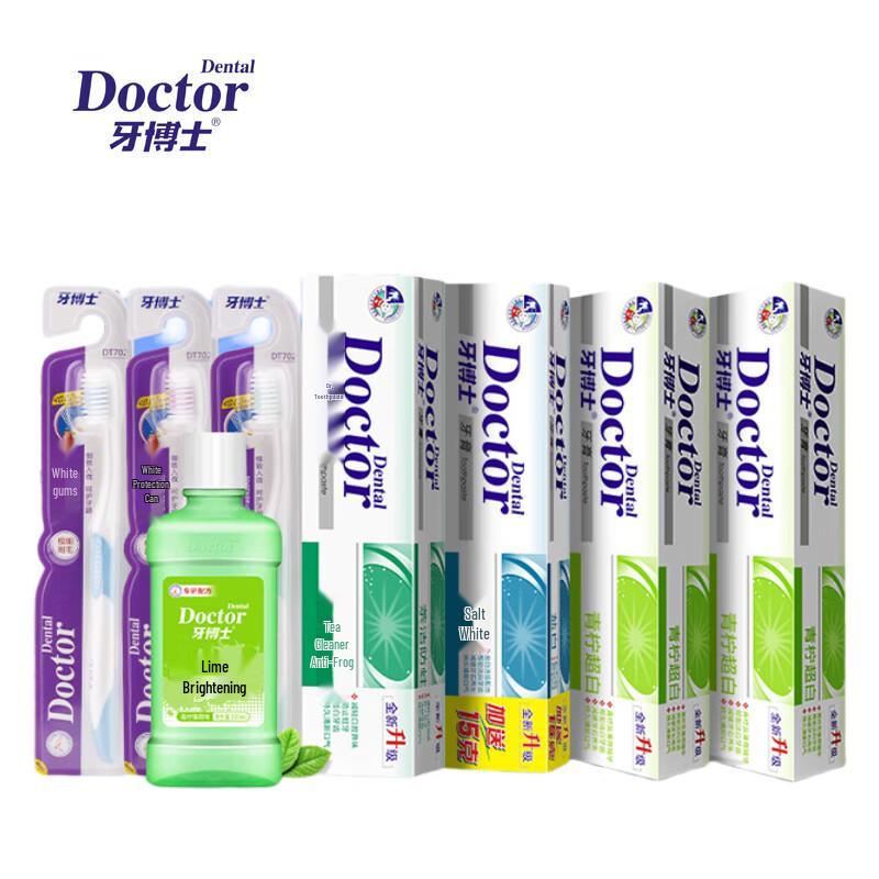

Dentist 8-Piece Oral Care Family Pack