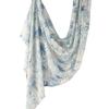 Malaysian headscarf scarf, high quality breathable fashion printed flower silk scarf