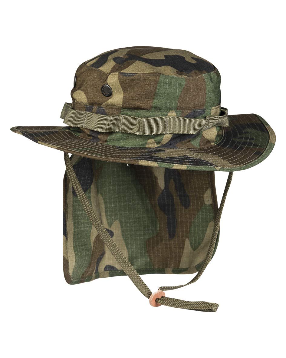 

MIL-TEC Boonie Hat, British Army Short Brim, with Shade, R/S WOODLAND, Japan 3XL