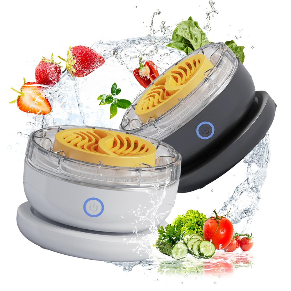 Thuis multifunctionele roterende fruit- en groentepurifier, draadloze draagbare machine voor het verwijderen van pesticideresiduen van fruit