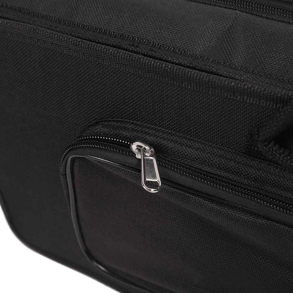 Saxophonkoffer Doppel-Schulter gepolstert Wasserdicht Oxford-Stoff Altsax Gigbag für Auftritt Reise