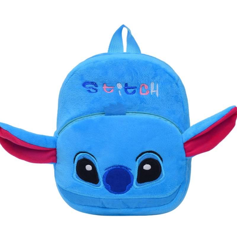 Cute Baby Children Plush Backpack Cartoon Anime Korean Version Kindergarten Early Education Shoulder Bag Anti-theft Shockproof 20*25cm