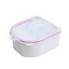 Double-Layer Manicure Soak Bowl for Nail Softening and Cuticle Removal with Exfoliation and Sterilization.