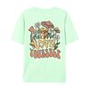 Love Yourself Grow Wantonly Cotton Prints Woman T-Shirt Essential Daily T-Shirt Personality Funny Short Sleeve Oversized Tshirts